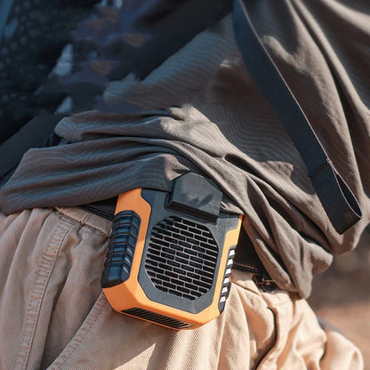 Portable Waist Fan and Power Bank